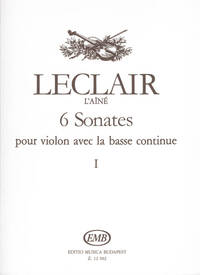 6 SONATEN I FUR VIOLINE UND BASSO CONTINUO VIOLON