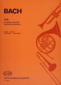 AIR FUR BLECHBLASERQUINTETT MUSIQUE D'ENSEMBLE