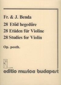 28 ETUDEN OP. POST. VIOLON
