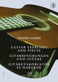 GITARRENUBUNGEN UND STUCKE V GUITARE