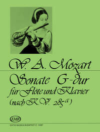 SONATA IN G MAJOR K 285-A FLUTE TRAVERSIERE