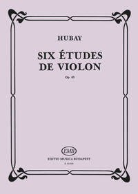 SIX ETUDES DE VIOLON OP. 63 VIOLON