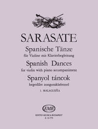 SPANISCHE TANZE FUR VIOLINE MIT KLAVIERBEGLEITUNG VIOLON