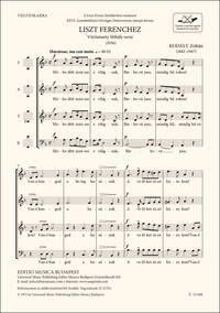 LISZT FERENCHEZ CHANT