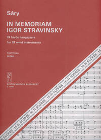 IN MEMORIAM IGOR STRAVINSKY CONCERT BAND/HARMONIE/FANFARE