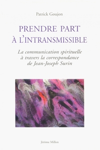 PRENDRE PART A L'INTRANSMISSIBLE