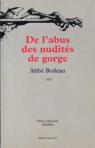 DE L'ABUS DES NUDITES DE GORGE