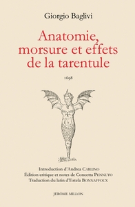 ANATOMIE, MORSURE ET EFFETS DE LA TARENTULE