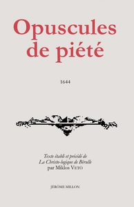 OPUSCULES DE PIETE