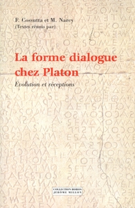 LA FORME DIALOGUE CHEZ PLATON