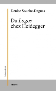 DU LOGOS CHEZ HEIDEGGER
