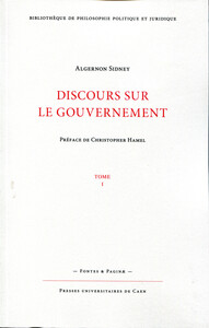 Discours sur le gouvernement (en 3 tomes)
