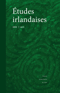 ETUDES IRLANDAISES, N  44.2. VARIA