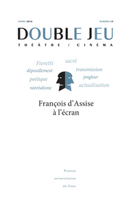 DOUBLE JEU, N  13/2016. FRANCOIS D'ASSISE A L'ECRAN