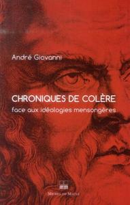 CHRONIQUES DE COLERE