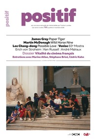 Positif N°789 : Vitalité du cinéma français - Novembre 2026