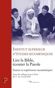 LIRE LA BIBLE. ÉCOUTER LA PAROLE