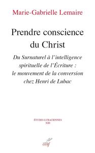 PRENDRE CONSCIENCE DU CHRIST