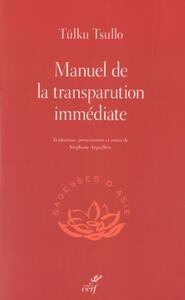 MANUEL DE LA TRANSPARUTION IMMÉDIATE