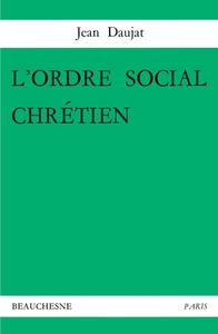 L'ordre social chrétien