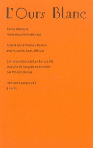 CORRESPONDANCE 1965 - 1966 - REVUE L'OURS BLANC 17