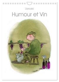 Humour et Vin (Calendrier mural 2027 DIN A4 horizontal), CALVENDO calendrier mensuel