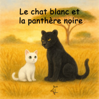 Le chat blanc et la panthère noire