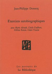 EXERCICES AUTOBIOGRAPHIQUES