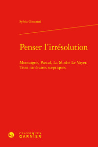 Penser l'irrésolution