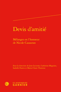 Devis d'amitié