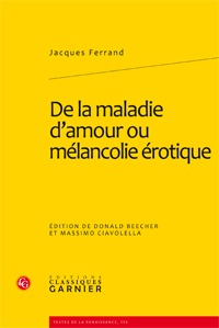 De la maladie d'amour ou mélancolie érotique