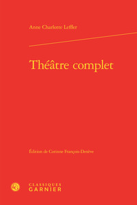 Théâtre complet