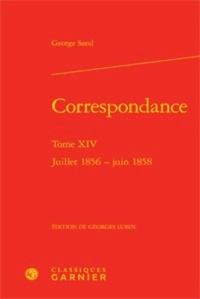 correspondance. tome xiv - juillet 1856 - juin 1858