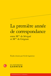 LA PREMIERE ANNEE DE CORRESPONDANCE