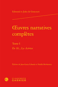 oeuvres narratives complètes