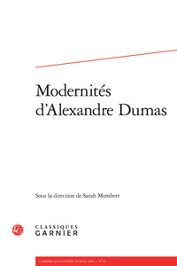 Cahiers Alexandre Dumas