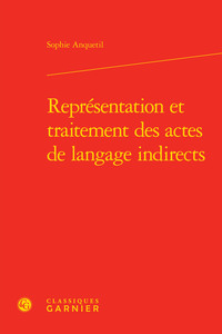 Représentation et traitement des actes de langage indirects