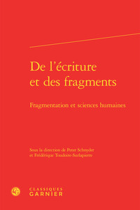 De l'écriture et des fragments