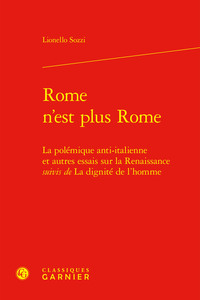 Rome n'est plus Rome