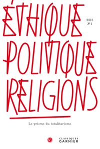 Éthique, politique, religions