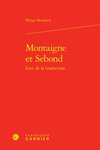 Montaigne et Sebond