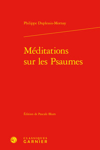 Méditations sur les Psaumes