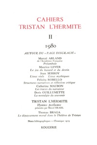 Cahiers Tristan L'Hermite