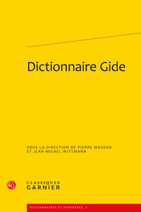 DICTIONNAIRE GIDE