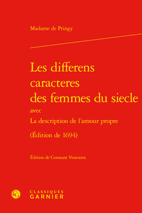 Les differens caracteres des femmes du siecle