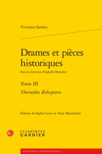 Drames et pièces historiques