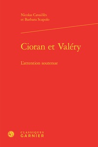 Cioran et Valéry