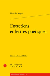 ENTRETIENS ET LETTRES POETIQUES