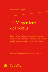 Le Verger fertile des vertus