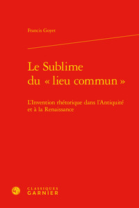 Le Sublime du «lieu commun»